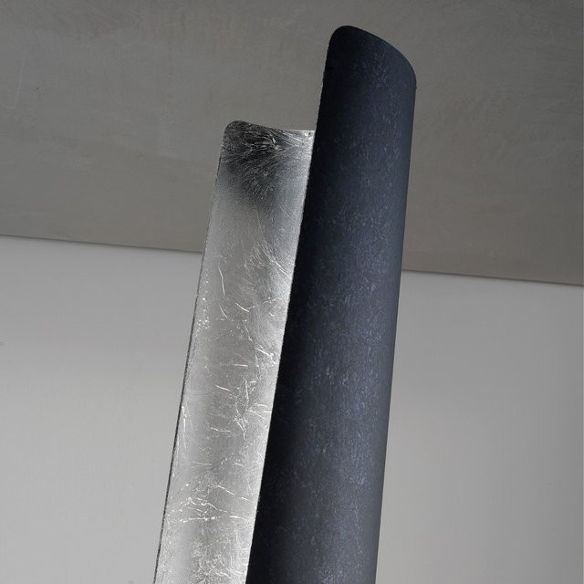 Braga Cannula LED-Stehleuchte aus Metall in Silber, dimmbar, warmweiß 2700K - Bild 1