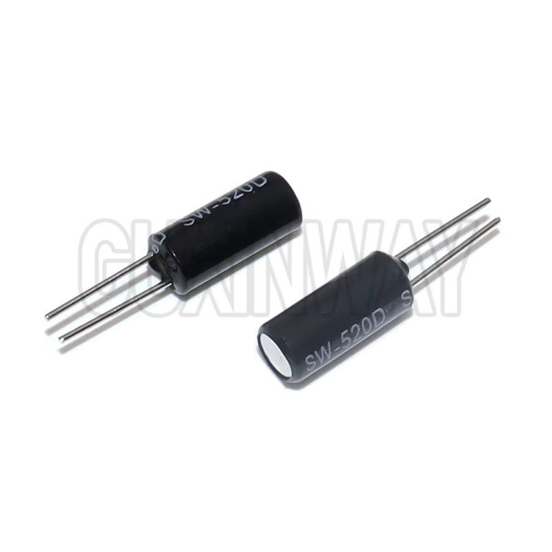 GUXINWAY 10er Set SW-520D Vibrationsschalter Kugelschalter in Schwarz, B/T/H: 5,2 x 11,5 cm - Bild 2