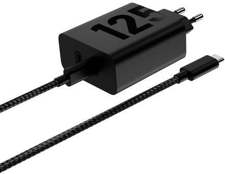 Motorola TurboPower 125W USB-C Ladegerät mit GaN-Technologie in Schwarz - Bild 1