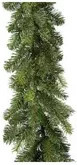 EVERLANDS Girlande Grandis Weihnachtsdekoration in Grün mit Blättern - Bild 1