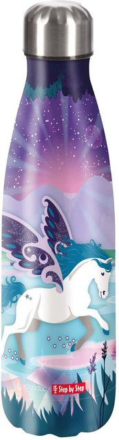Step by Step Isolierte Edelstahl-Trinkflasche Xanadoo Dreamy Pegasus Shadow, Multicolour, 500ml - Bild 1