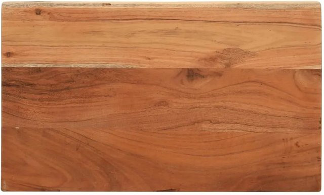 vidaXL Tischplatte aus Akazien-Massivholz in Braun, Rechteckig, B/T/H: 40 x 20 x 2,5 cm - Bild 1