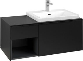 Villeroy & Boch Waschtischunterschrank Subway 3.0 Schwarz Matt B/T/H: 100,1 x 42,25 x 51,6 cm - Bild 1