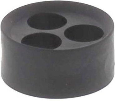 Wiska Mehrfachdichteinsatz MFD 32/03/090 schlagfest mit Zugentlastung aus Kunststoff in Schwarz RAL 9005 25 Stück - Bild 1