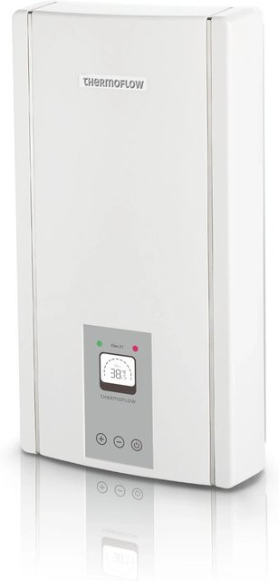 Thermoflow ELEX21 electronic Durchlauferhitzer mit Display in Weiß, 21 kW - Bild 1
