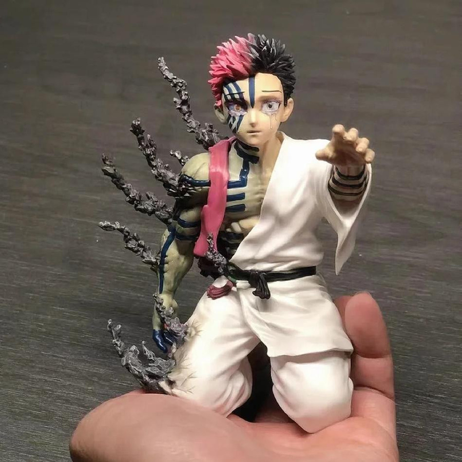 Yiran toy 1 Kimetsu no Yaiba Akaza Figur 15cm - Bild 3