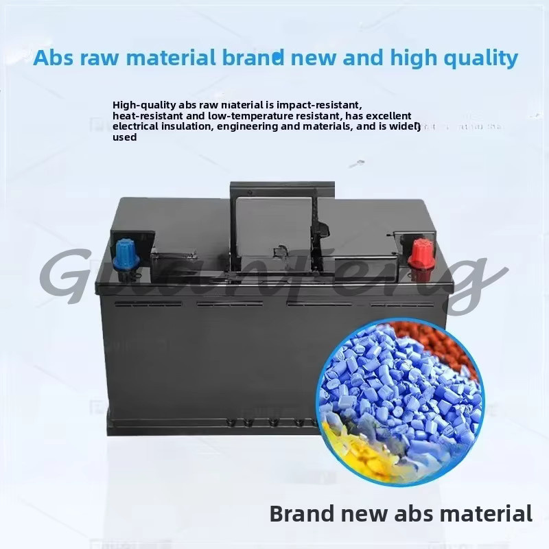 Wasserdichtes Lithium-Batteriegehäuse aus ABS-Kunststoff in Schwarz mit Kupferpol für 200AH Hochstrom und alle Autos - Bild 3