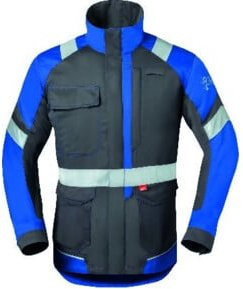 HAVEP Langjacke 50285 in kohlengrau/blau aus Poly-Cotton in Größe 60 - Bild 1