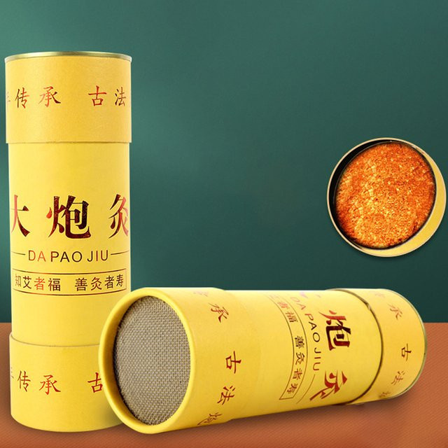 Moxa Stick chinesische Kräuter Moxibustion Rolle, 7 cm - Bild 1