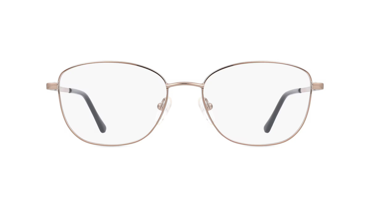 Fielmann MC 604 CL Korrektionsbrille, Vollrand, Quadratisch, Edelstahl, gold, Damen - Bild 1