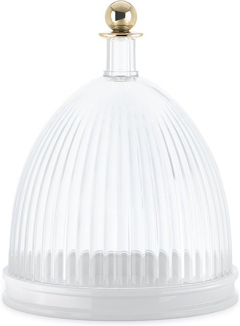 Kartell La Coupole Tablett mit Glocke aus Glas in Transparent und Multicolour - Bild 1