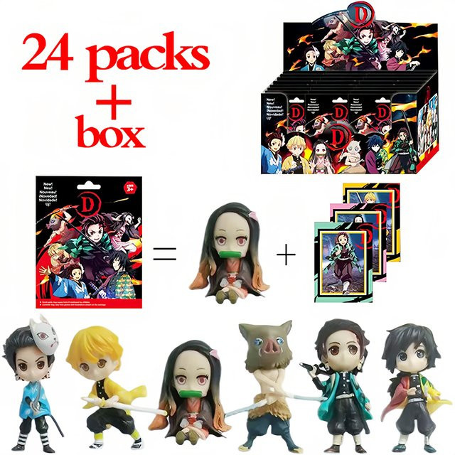 Bandai Demon Slayer, Anime Blind Box, Einzelfigur, ab 3 Jahren - Bild 1