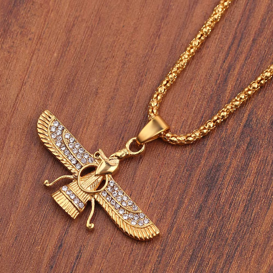 TAKARA TOMY Anhänger-Halskette, Gold, Unisex - Bild 2