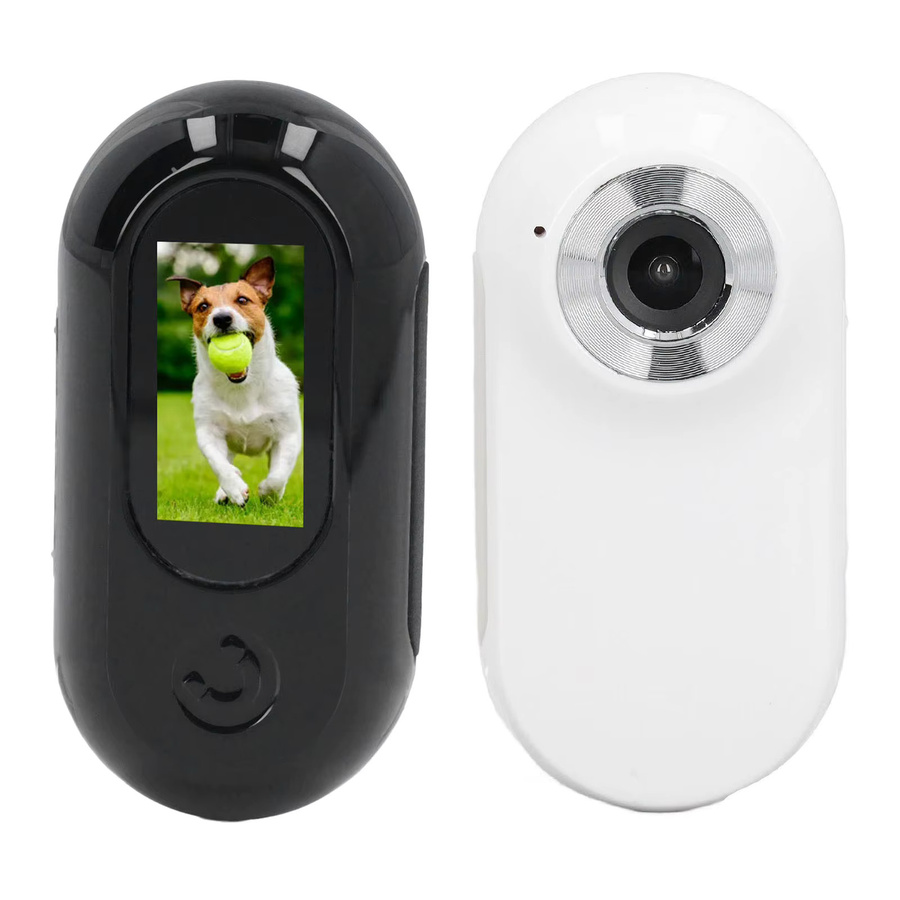 TOPINCN Haustierhalsband-Kamera mit 120-Grad-Objektiv und OTG-Verbindung, magnetische Action-Kamera für Hund und Katze in Schwarz - Bild 6