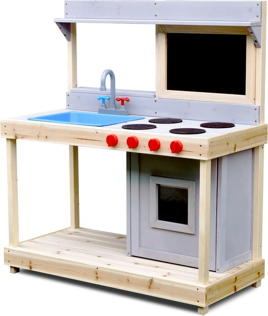 Coemo Spielküche Noah Outdoor Matschküche mit Kreidetafel - Bild 1