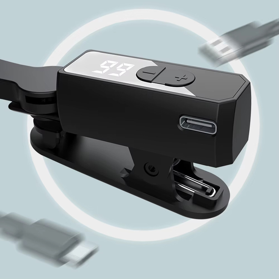 Shunmaii Digitaler automatischer Bildschirmklicker in Schwarz mit USB-C Anschluss für Smartphones und kontinuierliche Klick-Simulation - Bild 4