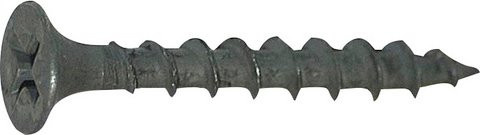 Knauf Holzschrauben aus Stahl in Schwarz, Durchmesser: 3,9 mm, Länge: 35 mm, 253 Stück - Bild 1