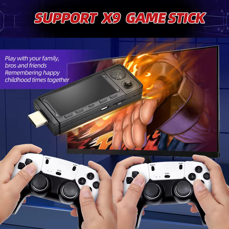 VILCORN 2,4G Kabelloser Gamepad Controller in Weiß für M15 & X9 Game Stick und SF3000HD/SF3500 Handheld-Konsolen - Bild 2