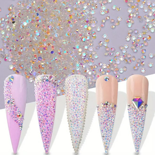 PUBRILEX Pixie Crystal AB Nageldesign Strasssteine, 2880 Stück - Bild 1