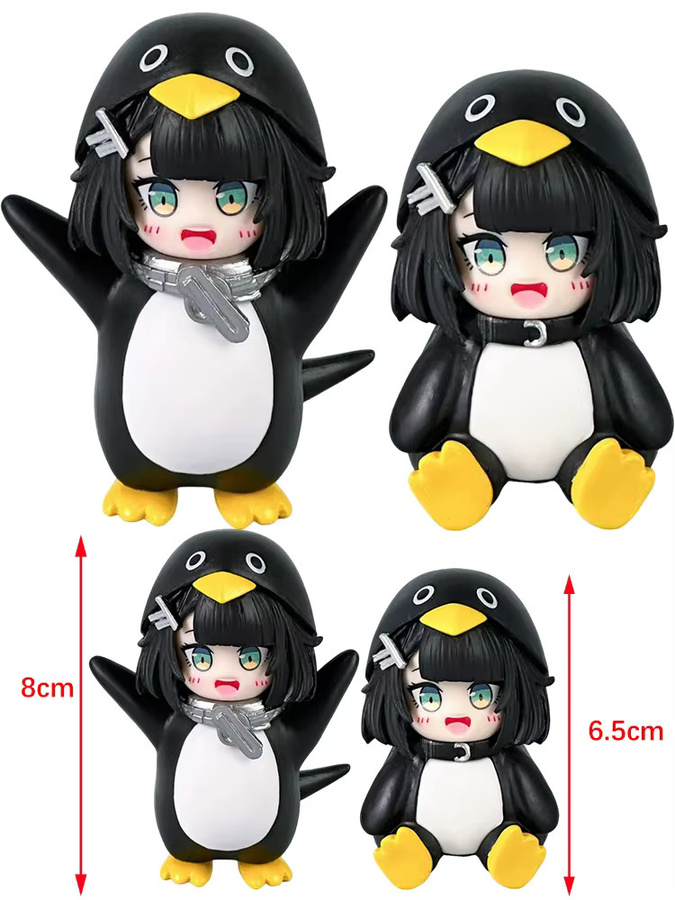 Bandai Gugu Ga Mo Di Kleiner Pinguin, Einzelfigur, Kunststoff - Bild 4
