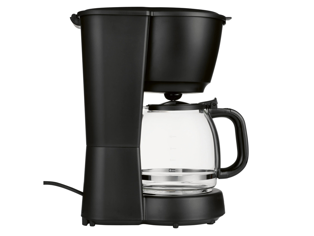 Silvercrest Kaffeemaschine SKMK 1000 A1 Schwarz mit Glaskanne und Warmhaltefunktion - Bild 2
