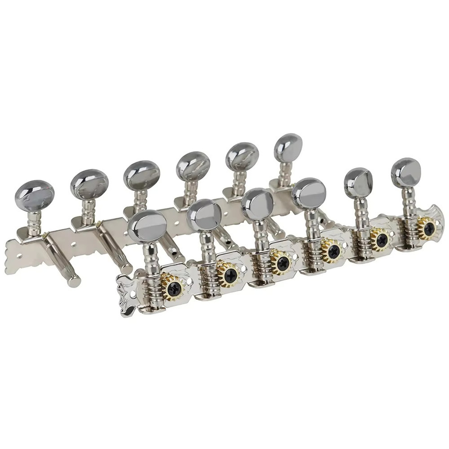 IRIN 12-saitige Akustikgitarre Mechanik mit Tuning Keys aus Metall in Silber - Bild 2