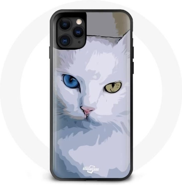 Van Cats Handyhülle für iPhone 13 Pro Max in Weiß - Bild 1