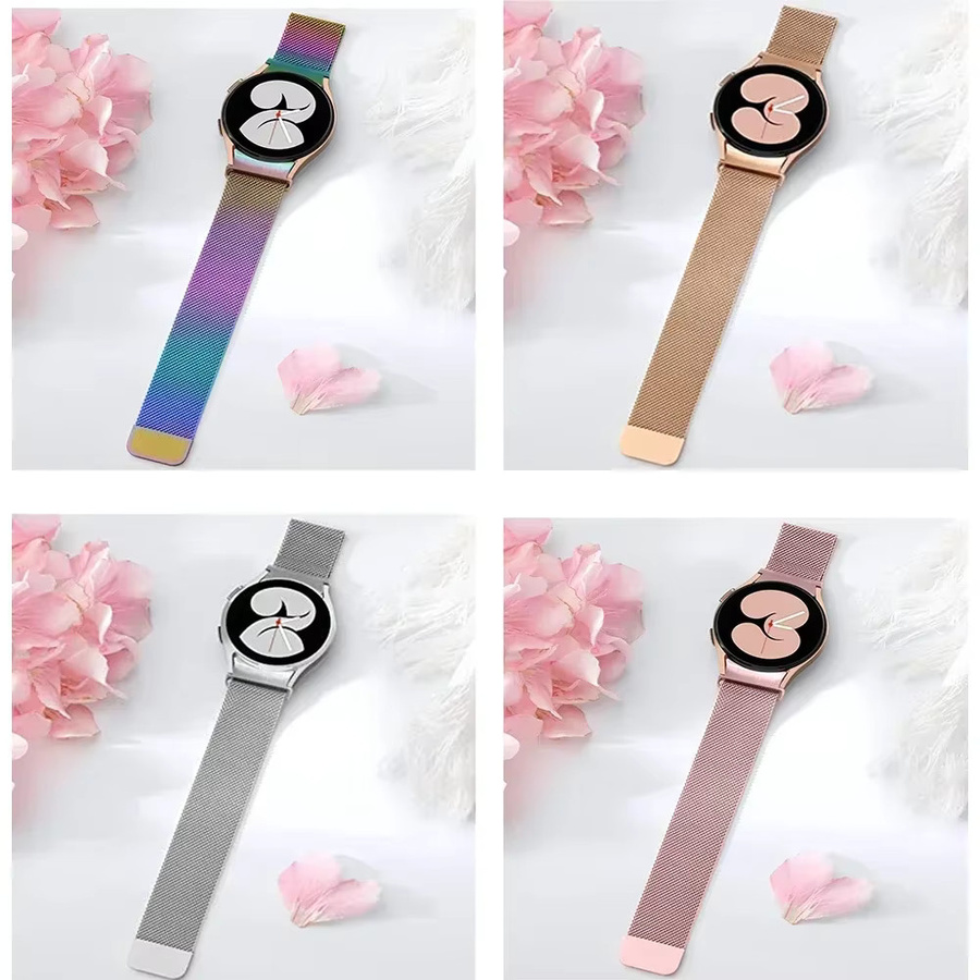 Milanaise-Loop-Band für Samsung Galaxy Watch, Edelstahl, Unisex - Bild 3