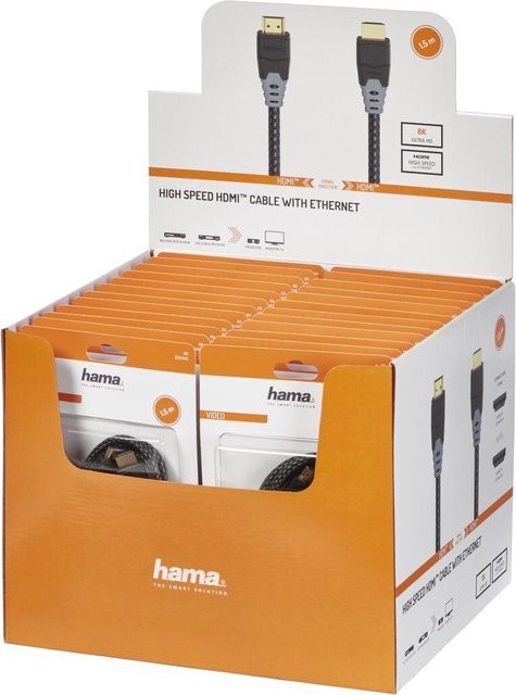 Hama HDMI-Kabel 8K High Speed in Schwarz, Länge: 1,5 m - Bild 4