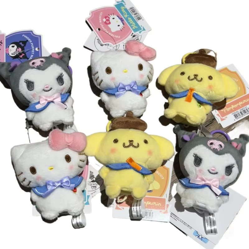 Sanrio Fingerplüschpuppe, Plüsch / Textil, Bunt / Mehrfarbig - Bild 3