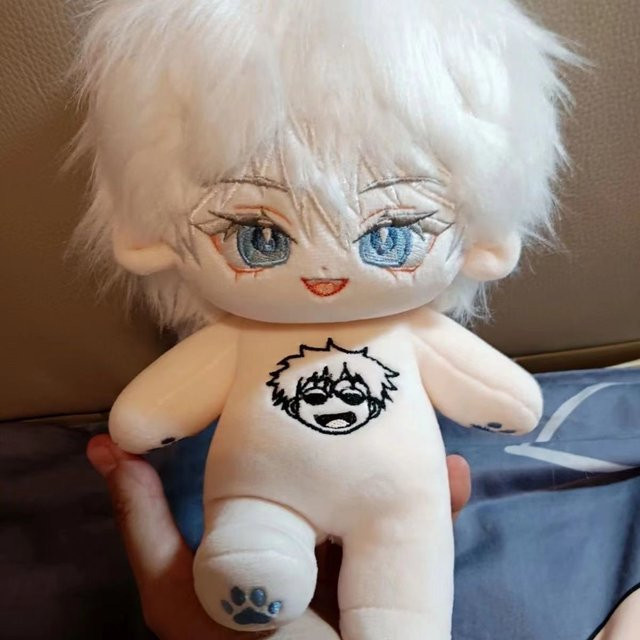 NIJIGEN PLANET Jujutsu Kaisen Satoru Gojo Plüschpuppe aus Baumwolle - Bild 1