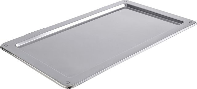 VEGA GN-Präsentationsplatte aus Edelstahl in Silber, GN 1/1, B: 32,5 cm, L: 53 cm, H: 1,4 cm - Bild 1