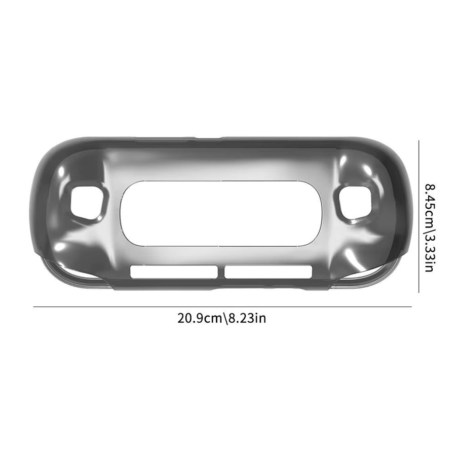 Retroid Pocket 6 TPU-Schutzhülle in Schwarz und Transparent, stoßfest und kratzfest mit präzisen Aussparungen für verbesserte Griffigkeit - Bild 4