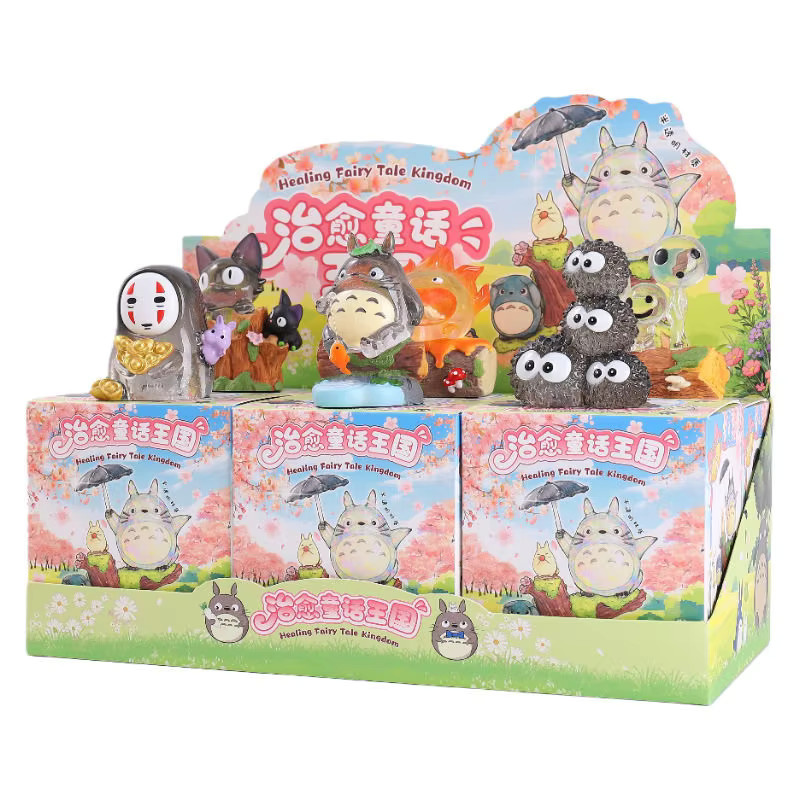 Bandai Hayao Miyazaki The Healing Fairy-tale Kingdom Blindbox, Anime Klassische Figur Puppe, Einzelfigur - Bild 3