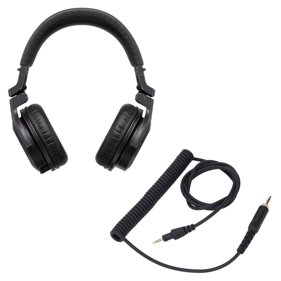 Pioneer Kopfhörerkabel in Schwarz für DJ HDJ CUE 1 HDJ CUE 1BT HDJ X5 HDJ X7 HDJ 7 - Bild 4