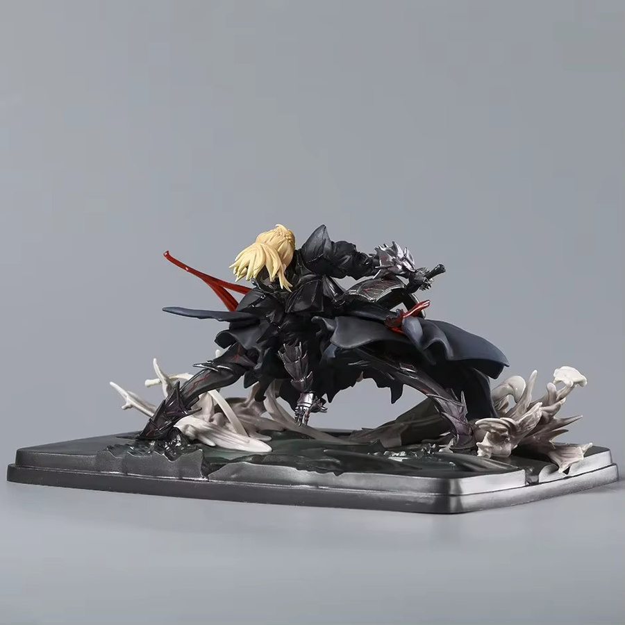 Bandai Fate Stay Night Black Saber Kampfversion, PVC-Actionfigur - Bild 2