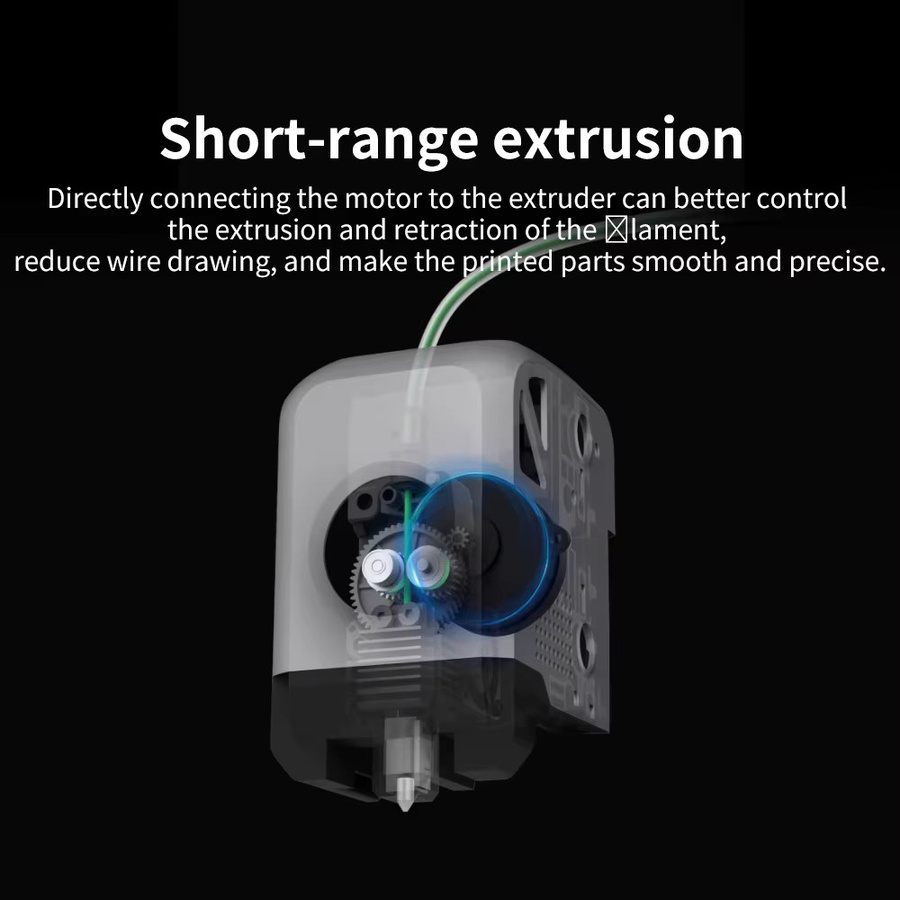 Bambu Lab Extruder-Motor 36 Zähne mit Spiralgewinde für X1/X1C/P1P/P1S Serie - Bild 2
