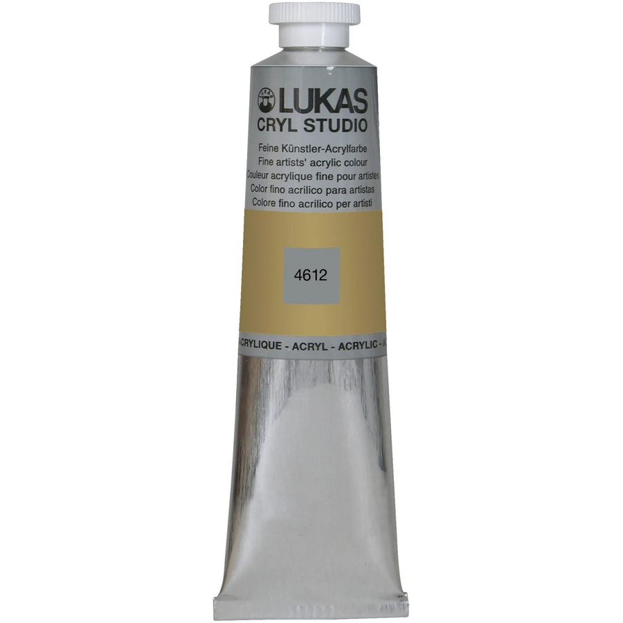 Lukas Cryl Studio Premium-Acrylfarbe Gold 75 ml für Professionals - Bild 2