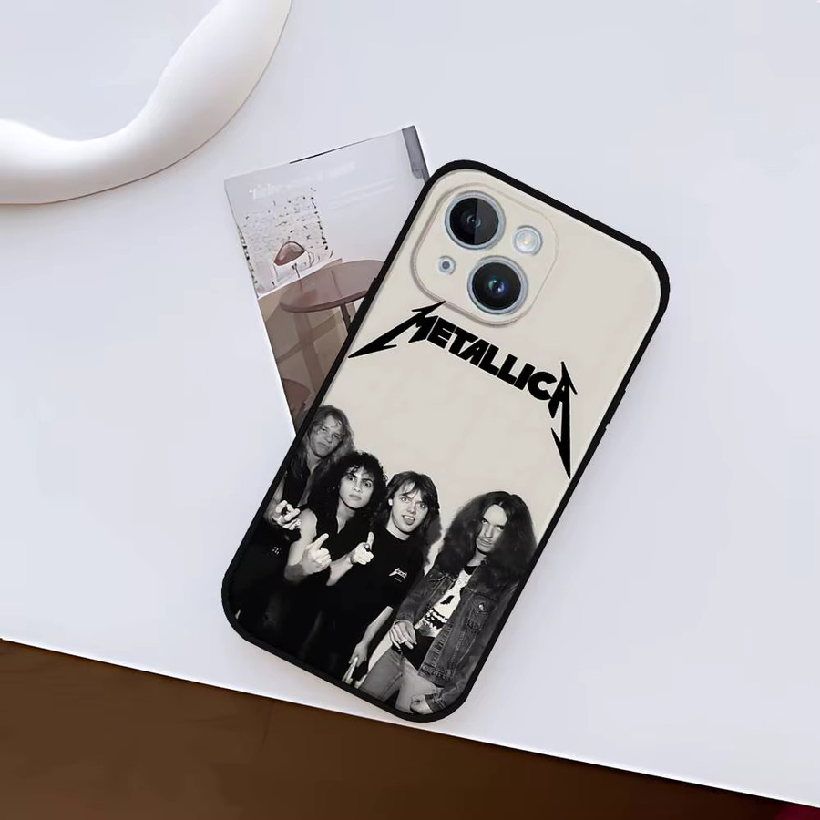Mesuca Handyhülle Metallica H-Metallica-W für iPhone 11 bis iPhone 17 Pro Max Schwarz - Bild 5