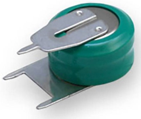 Varta V2/15H-SLF ++/- Knopfzellen-Akku 15H NiMH 2.4V 15 mAh in Grün - Bild 1