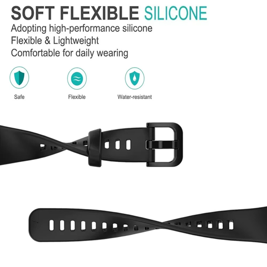 Huawei Silikonhülle für Huawei Band 7, Schwarz, Unisex - Bild 5