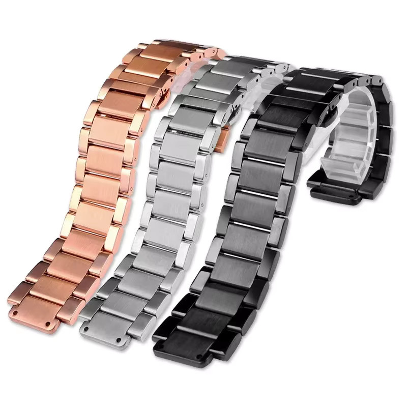 Hublot Uhrenarmband Edelstahl, Silber, 27-19mm, Unisex - Bild 3