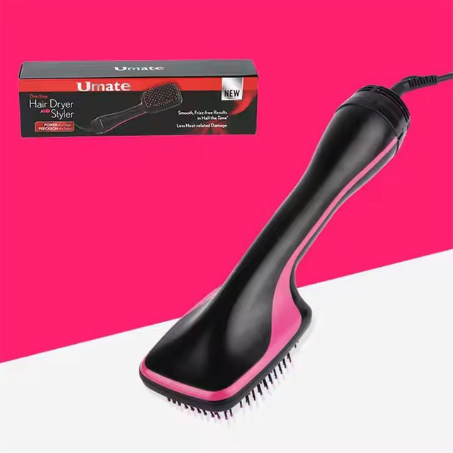 ROFAELEC Haartrockner-Bürste und Styler, Schwarz, Unisex - Bild 1