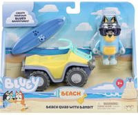 Moose Toys Bluey Beach Quad Spielfahrzeug mit Figur in Blau - Bild 1