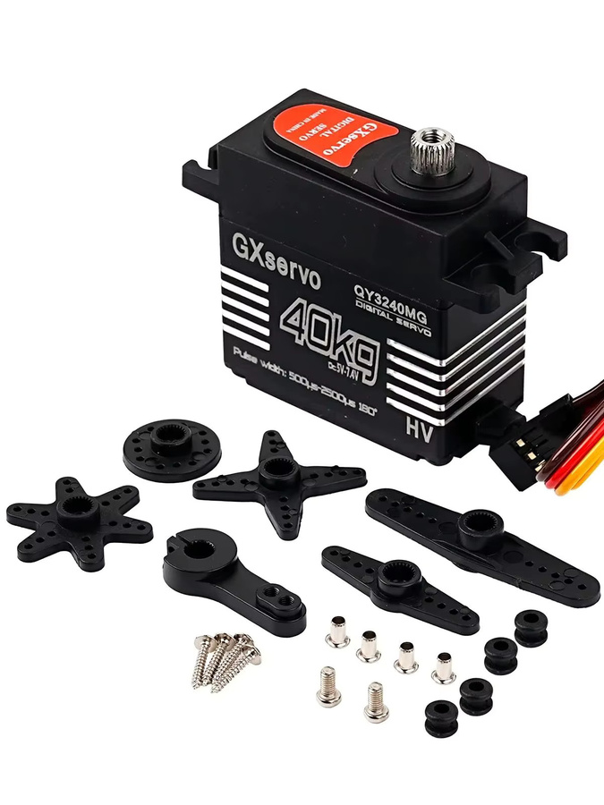 Yipinservo Digital-Servo, 40kg, Wasserdicht, für 1:8 1:10 RC Crawler Auto Roboter - Bild 5