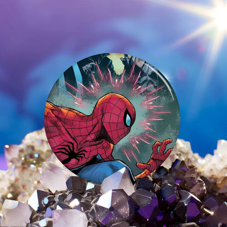 Mesuca Brosche, Spider-Man, Bunt, Verspielt - Bild 4