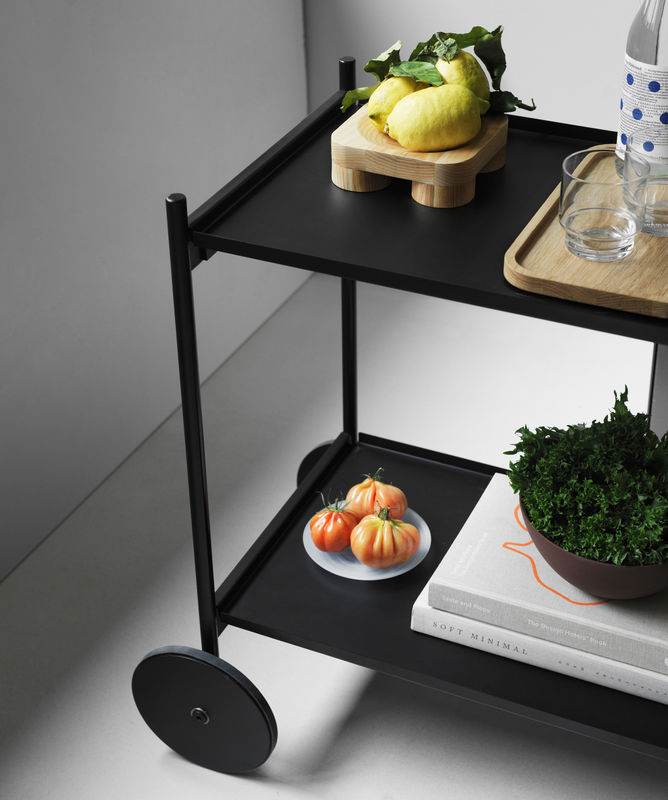 Normann Copenhagen Rul Trolley in Schwarz Matt mit Rollen - Bild 4
