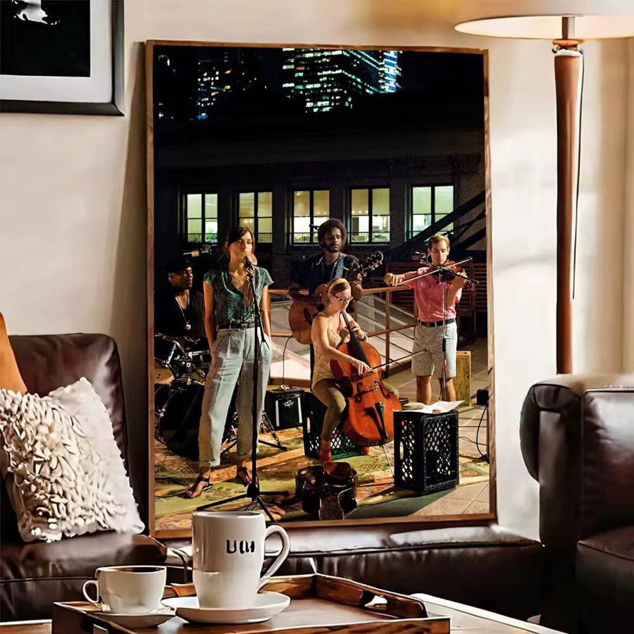 B-begin Again MOVIE LOVE Wandkunst Poster, wasserdichter Wandkunstdruck in Schwarz, ästhetische Dekoration für dein Wohnzimmer oder Schlafzimmer - Bild 5
