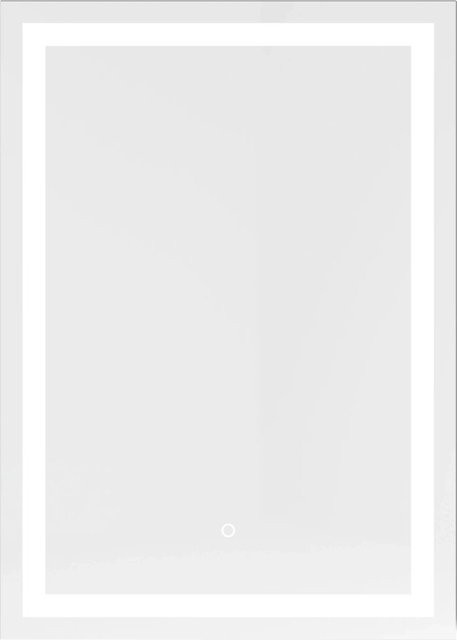 JOKEY Lichtspiegel Framelight II mit LED und Touch-Funktion, Rechteckig, Transparent, B: 50 cm, H: 70 cm - Bild 1