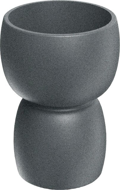 Prosperplast Blumentopf Duala in Granit Grau, Durchmesser: 41 cm, Höhe: 30 cm - Bild 1